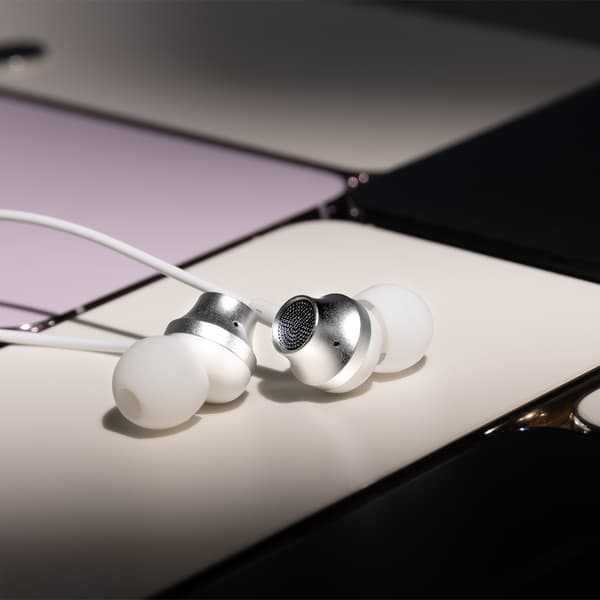 Forever trådbundna hörlurar EP-02 USB-C vit