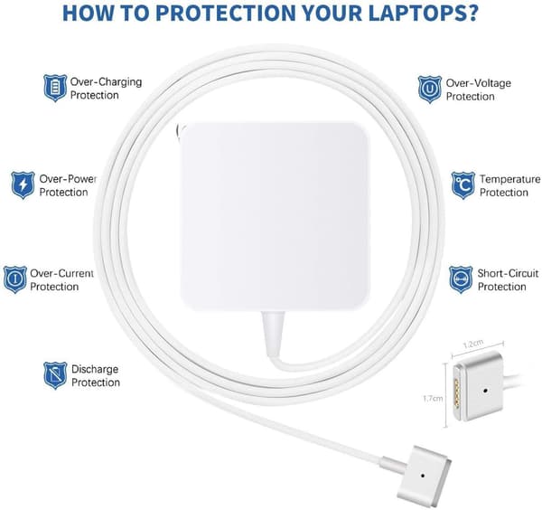 ersättning macbook laddare 45W