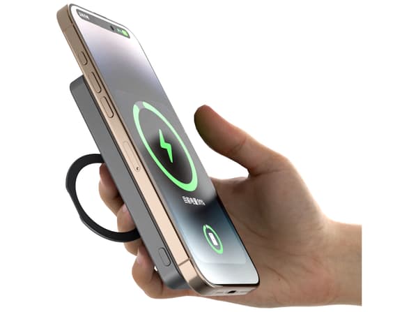 Dudao K28S trådlös powerbank 5000mAh 20Watt Silver silver