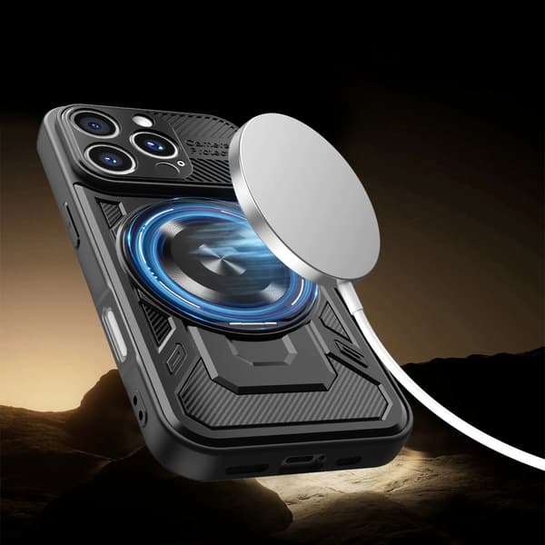Defender Armor Mag skal för iPhone 17 Pro Max svart