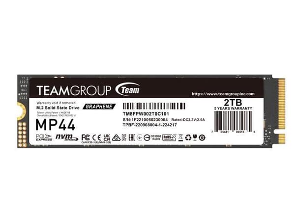 Team Group SSD MP44 2TB M.2 PCI Express 4.0 x4 (NVMe)