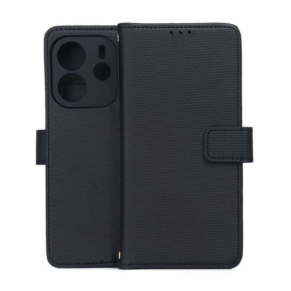 Smart Triangle fodral för Xiaomi Redmi Note 14 4G (Global) svart