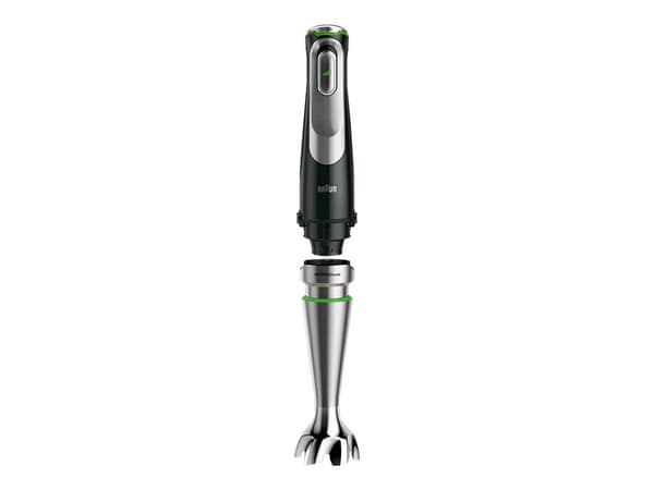 Braun Multiquick 9 MQ 9138XI Stavblender Premium svart/börstet rustfrit stål