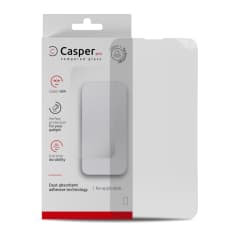 Casper Pro Härdat Glas för iPhone 15 / 16 (Detaljhandelsförpackning) (Klar) röd