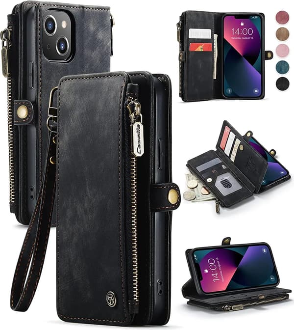 caseme 008 för iphone 14 plus svart svart
