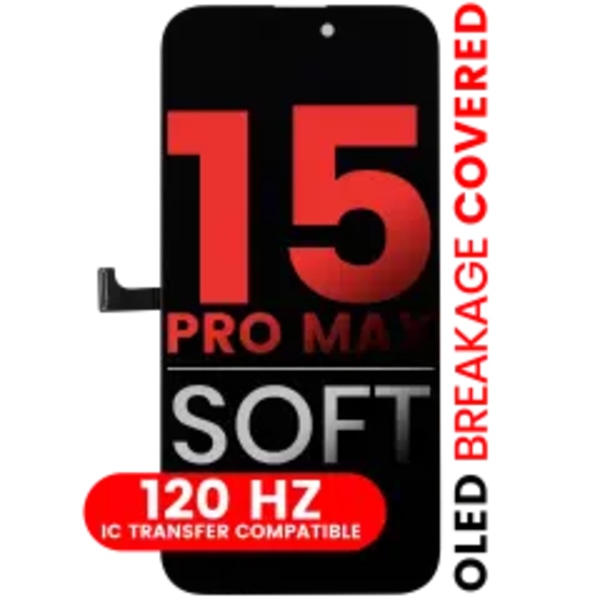 OLED-enhet för iPhone 15 Pro Max (Eftermarknad PRO: XO7 Soft)