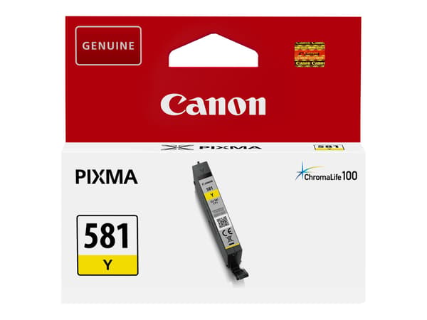 Canon CLI 581Y Gul 80 sidor bläckbehållare 2105C001 gul