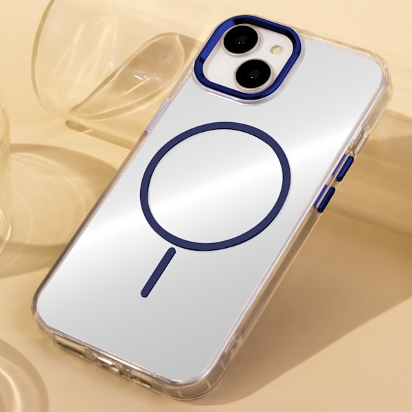 Tunt MagSafe-skal för iPhone 17 6,3\" blå