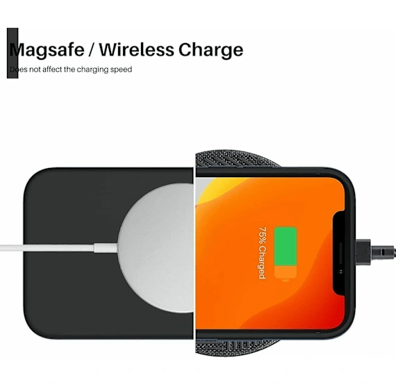 Matt TPU-skal för iPhone 17, svart svart