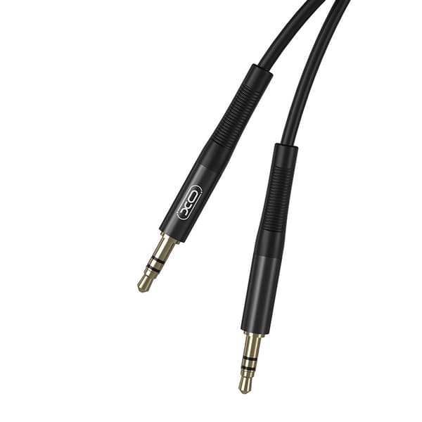 XO ljudkabel NB-R175B jack 3,5mm - jack 3,5mm 2,0 m svart