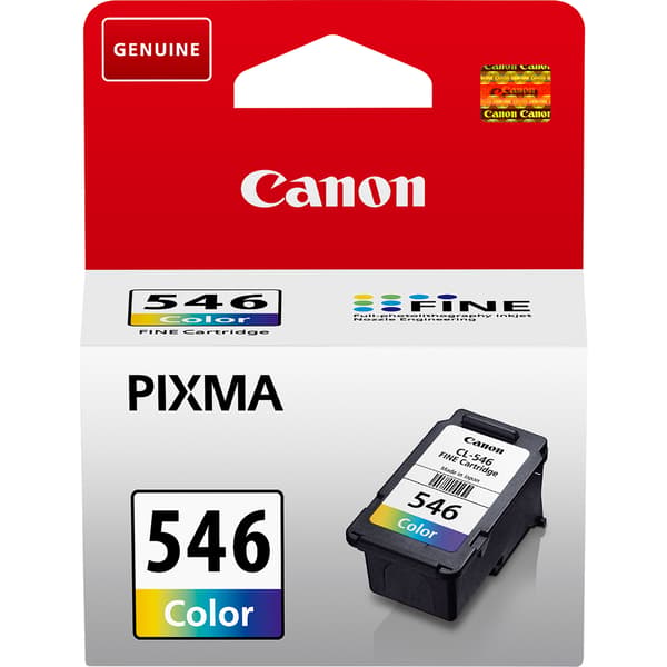 Canon CL-546 Cyan, Magenta, Gul gul