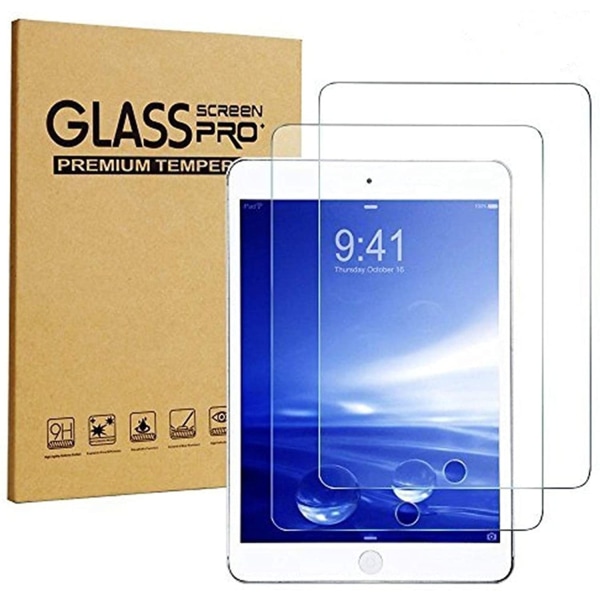 [2-pack] iPad Air / Air 2 / Pro / Ny iPad 9.7 skärmskydd|2,5D
