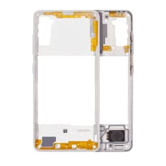 Mellanramshölje för Samsung Galaxy A41 (A415 / 2020) (Eftermarknad Plus) (Prism Crush Silver)