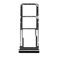 Dubbel SIM-kortshållare för Xiaomi Redmi Note 10 Pro (Onyx Gray) röd