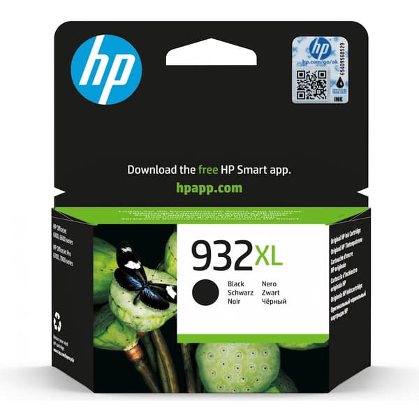 HP 932XL svart bläck CN053AE
