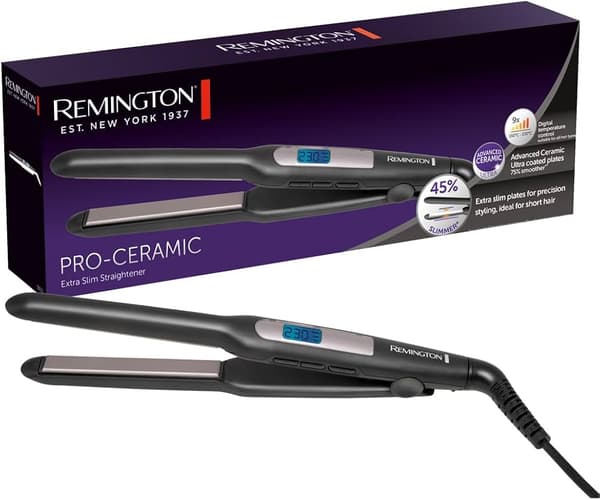 Remington S5515 Pro-Ceramic Extra Slim Glattejern svart