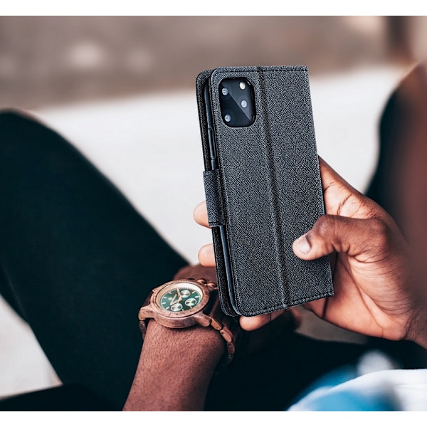 Fancy för Samsung A35 Svartguld