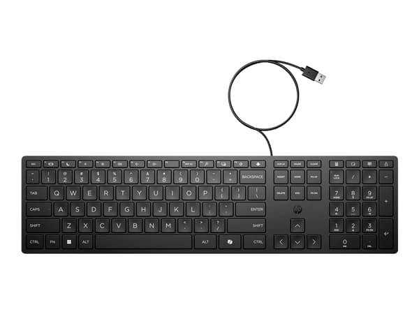 HP Desktop 320K tangentbord Kablet Engelsk