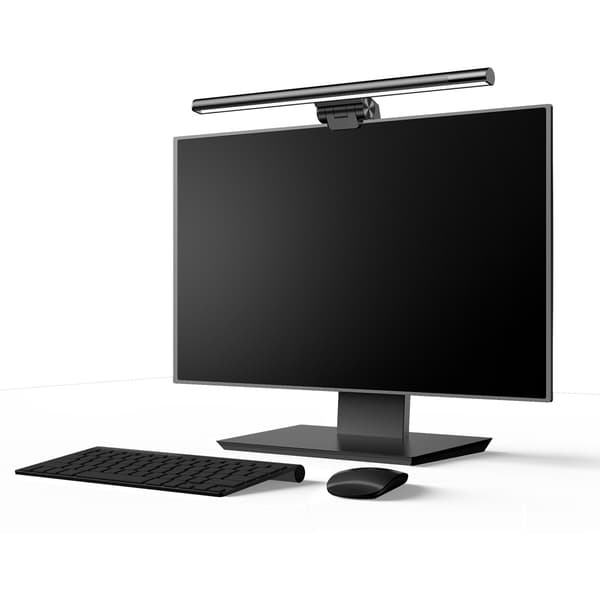 Baseus i-wok Series USB Asymmetric Light Source Screen Hanging Light (Youth) svart svart
