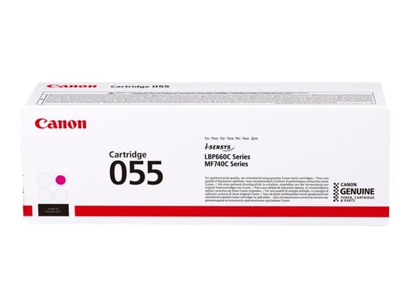 Canon 055 Magenta 2100 sidor Toner 3014C002