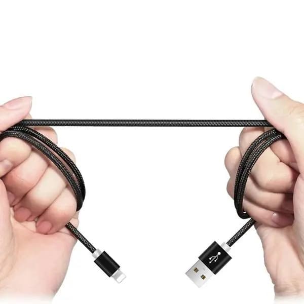 iPhone Laddkabel (3 m) – Röd röd