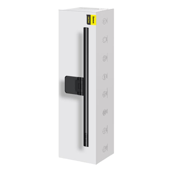 Baseus i-wok Series USB Asymmetric Light Source Screen Hanging Light (Youth) svart svart