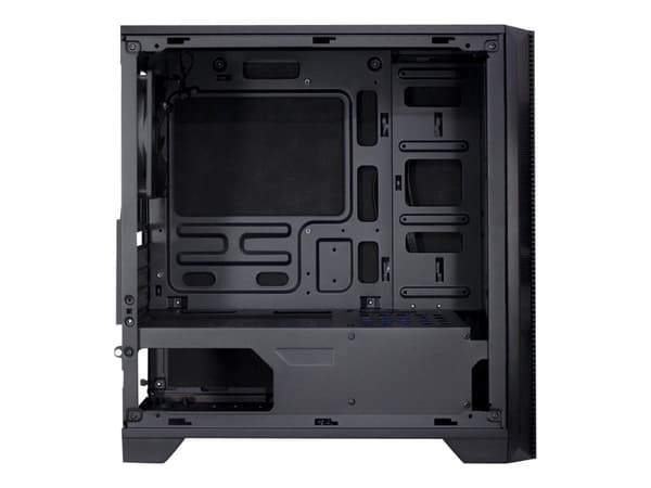 Inter-Tech H-606 Tower Micro ATX svart svart