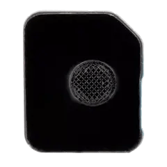 Blixtljus / Ström Flexfäste med Mikrofonnät för iPhone 11 Pro (Rymdgrå) (10-pack) svart