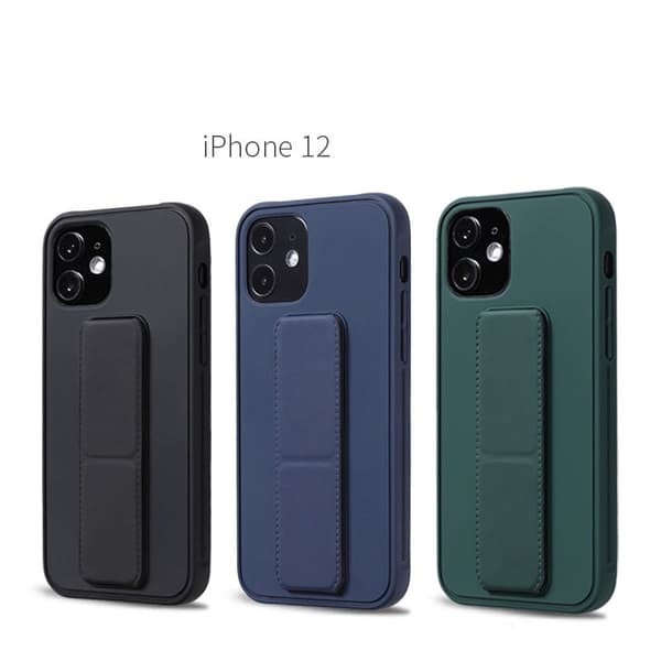 Handrem Metall stativfodral för iphone 13 mini svart