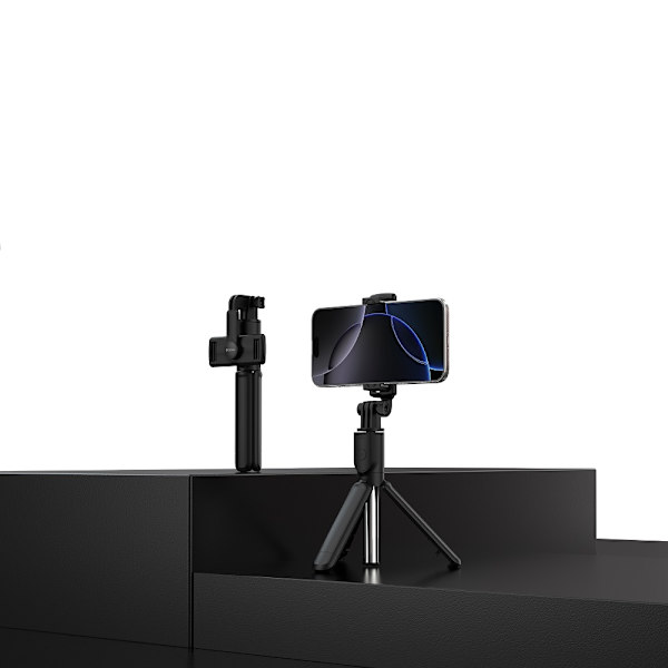 Devia selfiepinne Bluetooth stativ ES083 svart