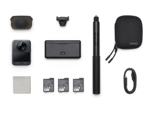 DJI Osmo 360 8K Action-kamera Adventure Combo