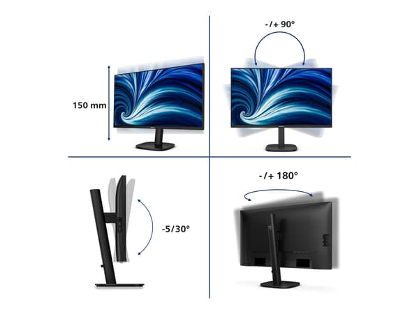 Philips 27B2N3500J 27 IPS 2560 x 1440 (2K) HDMI DisplayPort 120Hz