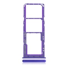 Dubbel SIM-kortshållare för Samsung Galaxy A30S (A307 / 2019) (Violett)