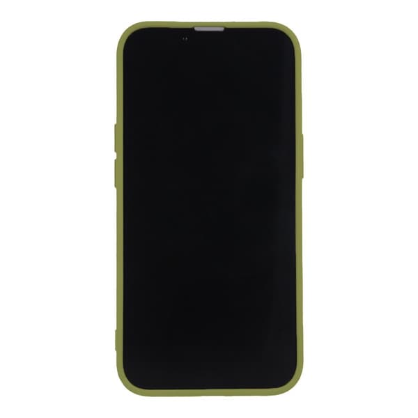 Silikonskal för iPhone 15 Plus 6,7" - Olive