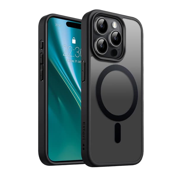 Etteri Matt Mag skal för iPhone 14 Pro svart