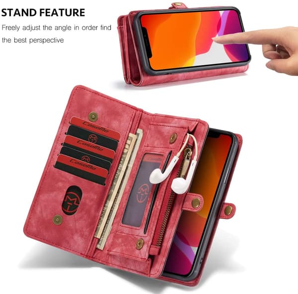 caseme 008 för Iphone 15 plus röd