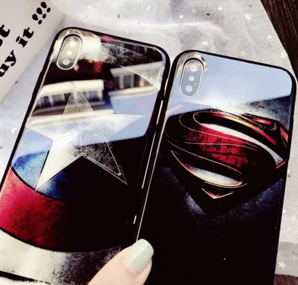 Glas fodral För Iphone X