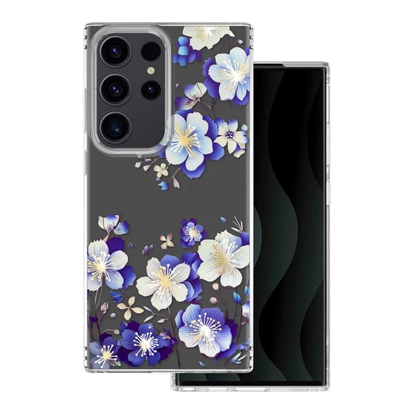 IMD-tryckt skal för Samsung Galaxy S23 Ultra blommig