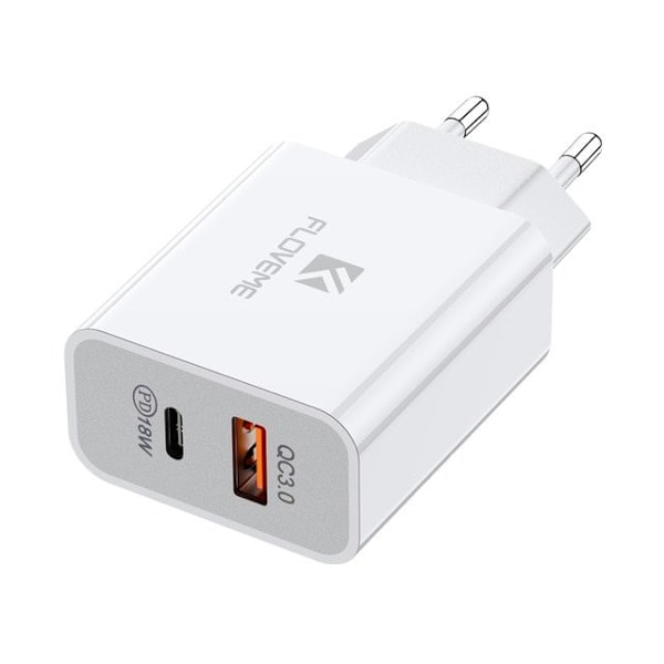 iphone 12 PD snabbladdare usb-c vit