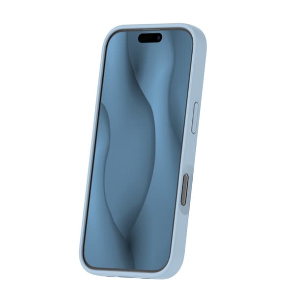 Silikon tunt Mag-skal för iPhone 16 Pro Max 6,9\" ljusblå