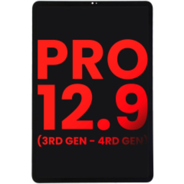 LCD-enhet med digitizer för iPad Pro 12.9\" 3:e generationen (2018) / iPad 12.9\" 4:e generationen (2020) (Eftermarknad Plus) (Alla färger)