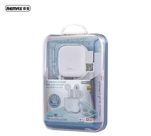 REMAX BLUETOOTH HÖRLURAR TWS W6 SVART BT 5.3
