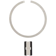 Trådlös NFC-laddning MagSafe-magnet för iPhone 16 / 16 Plus (Eftermarknads Plus)