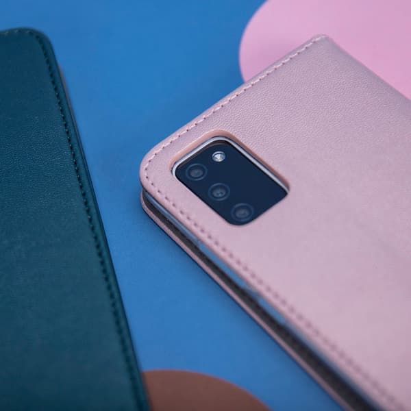 Smart Bokfodral för Samsung Galaxy A42 rose