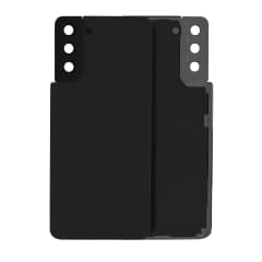 Back Cover Glass With Camera Lens For Samsung Galaxy S21 Plus (Service Pack) (Phantom Black)