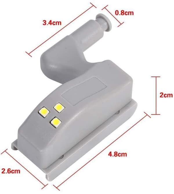 2 st Skåp Gångjärn Led