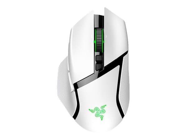 Razer Basilisk V3 pro Optisk trådlös Kablet vit