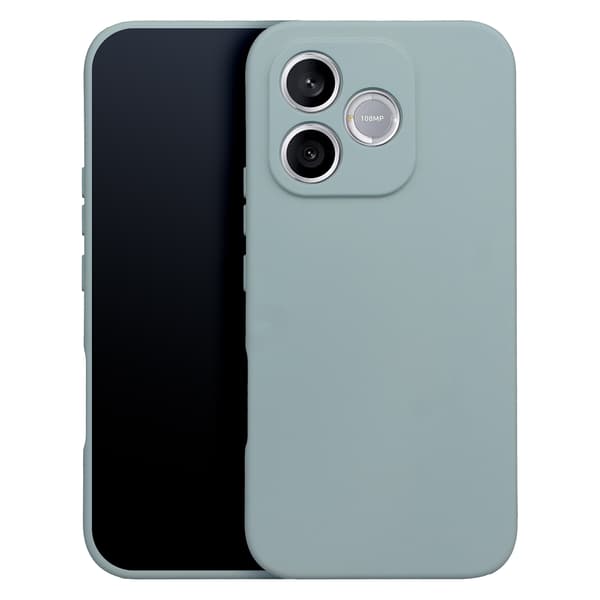 Silikonskal för Honor 600 Lite silver silver