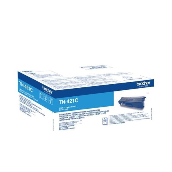 Brother TN 421C Cyan 1800 sidor Toner