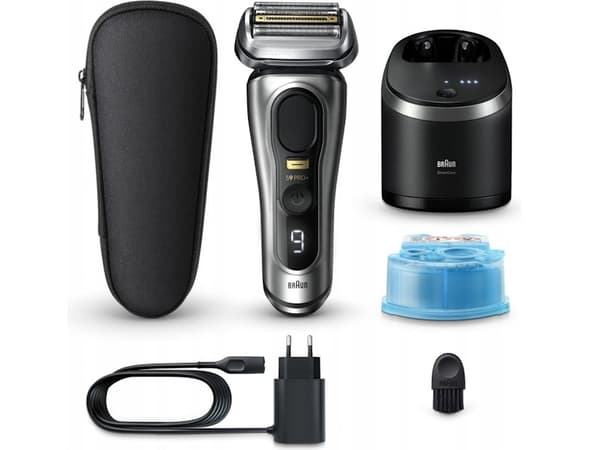Braun Series 9 Pro+ 9565cc Barbermaskine Sölv